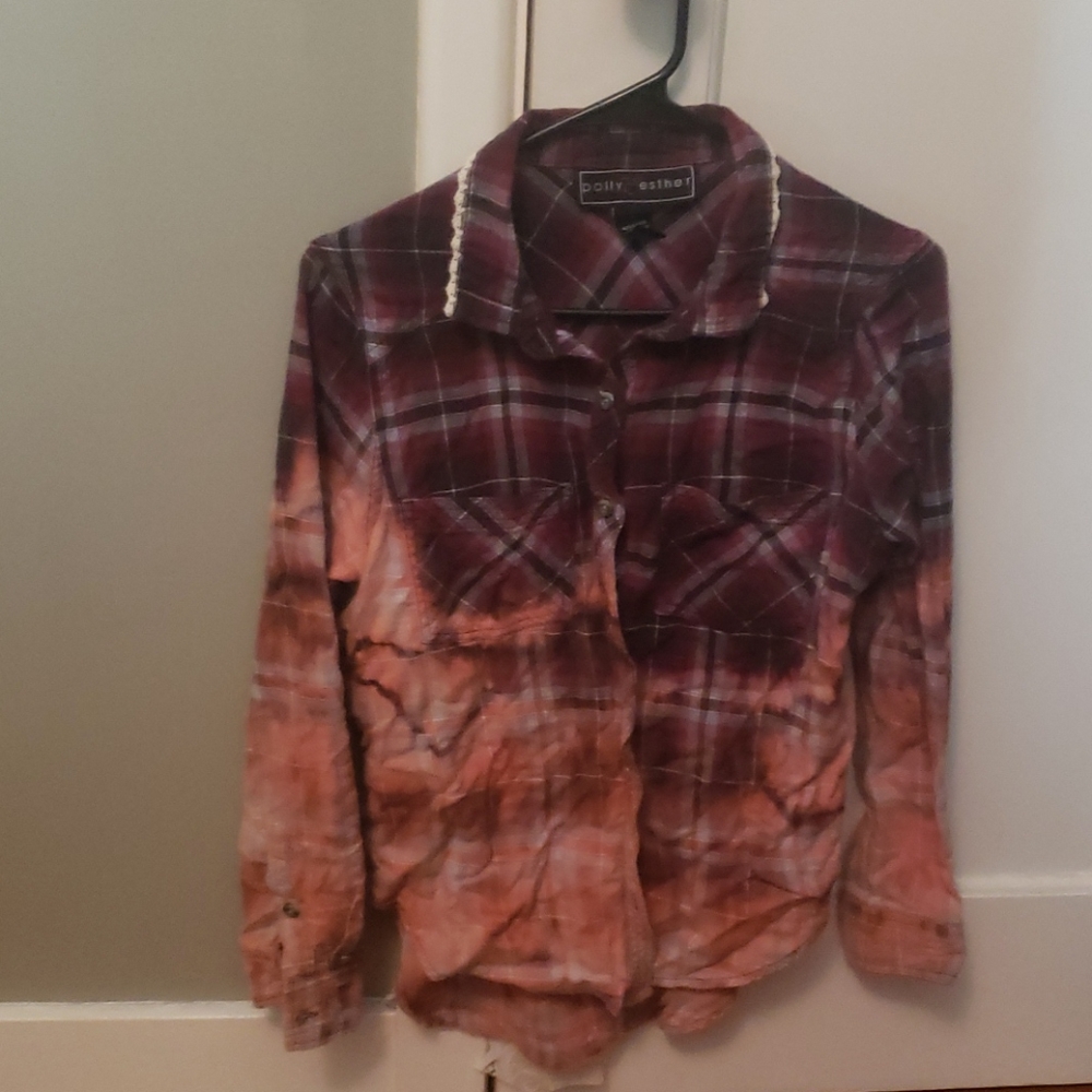 Bleached flannel